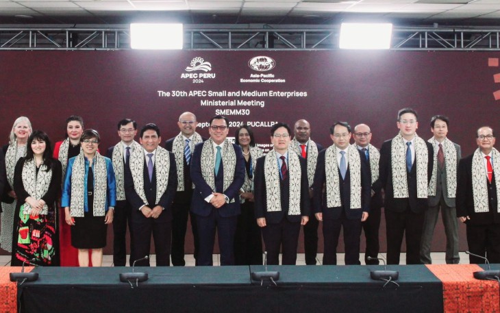 KemenKopUKM Soroti Pentingnya Entaskan Kemiskinan dan Pemanfaatan Teknologi Produksi bagi UMKM APEC SME Ministerial Meeting di Peru 