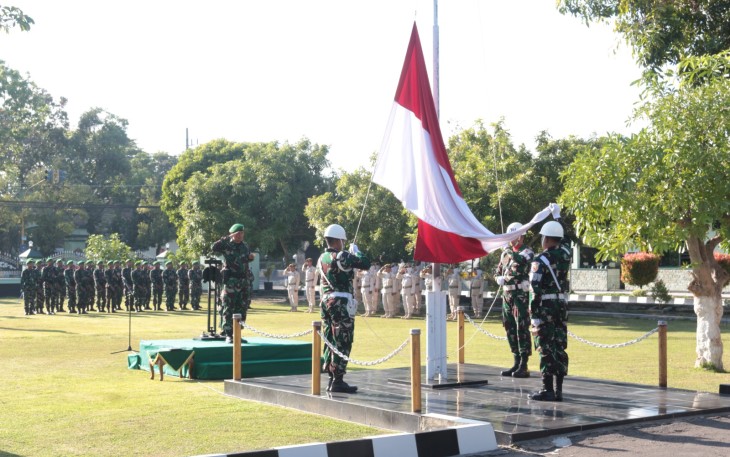 Upacara Bendera 17an Kodim 0802/Ponorogo 