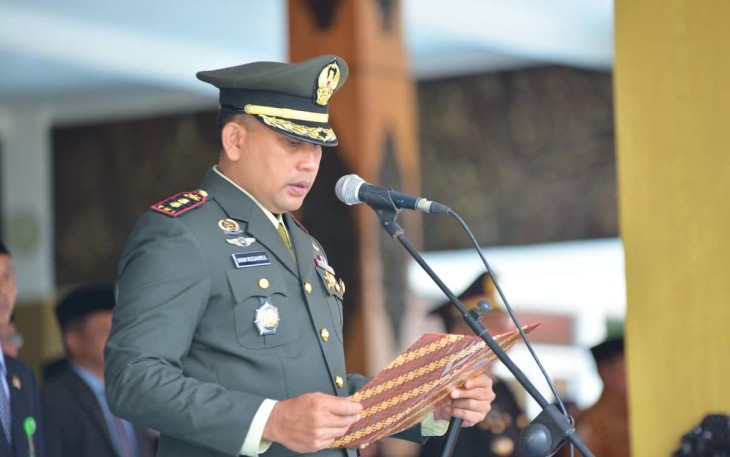 Dandim 0801/Pacitan Letkol Arh Imam Musahirul