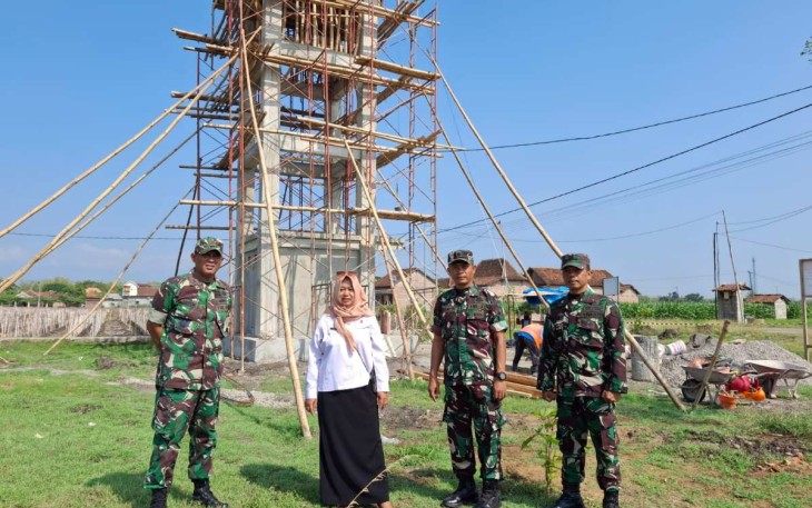 Pengerjaan program sumur bor di wilayah desa binaan 