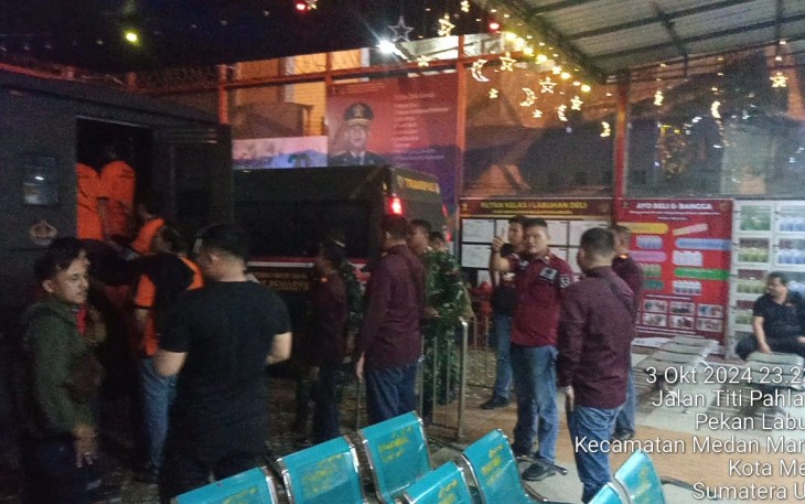 Rutan Labuhan Deli Melaksanakan Pemindahan Narapidana.