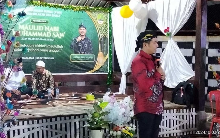Maulid Nabi Muhammad SAW keluarga besar KWS Sulselbar 