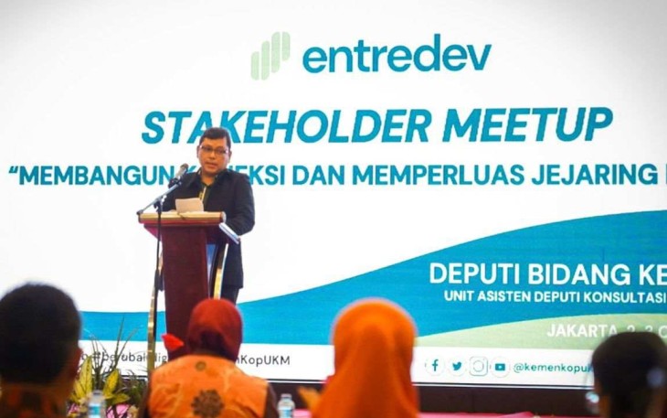 Bastian sekertaris Deputi Bidang Kewirausahaan KemenkopUKM 