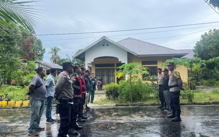 Polres Natuna Laksanakan Pengamanan Kampanye Calon Bupati dan Calon Wakil Bupati Natuna 