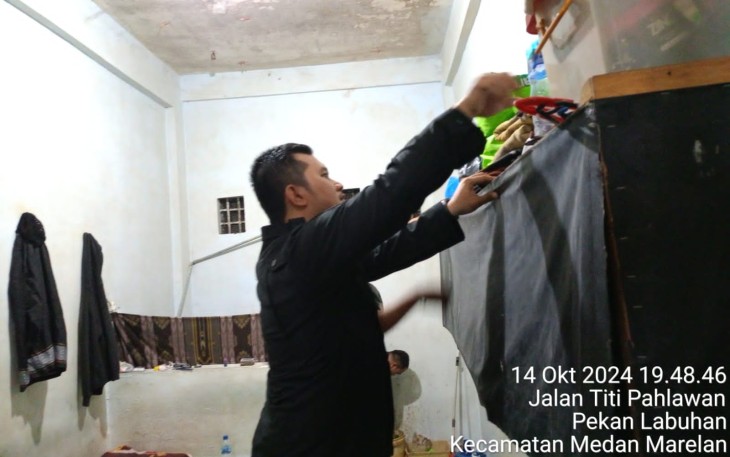 Rutan Labuhan Deli Gelar Razia Rutin