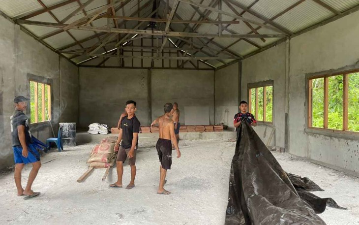 Semangat gotong-royong bangun sarana ibadah di perbatasan 