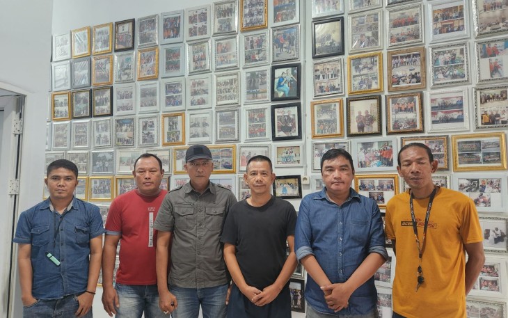 Chairum Lubis SH Gulirkan Sembako kepada Pengurus dan Anggota.