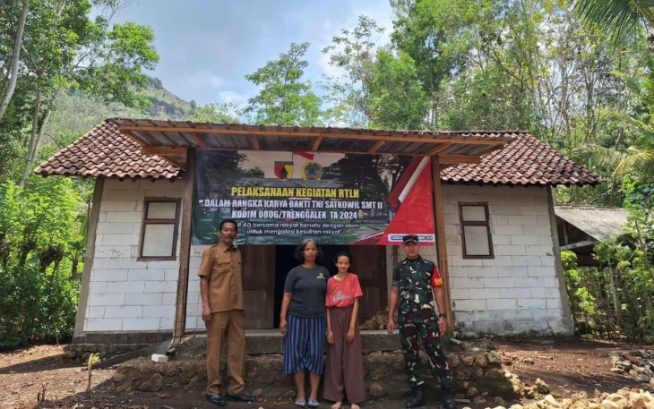 Program karya bakti Satkowil Kodim 0806/Trenggalek 