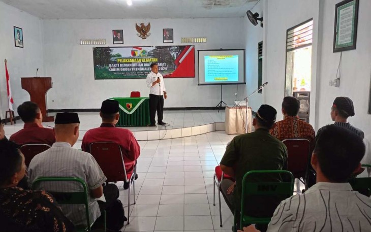 Pelatihan ternak kambing di wilayah Kodim 0806/Trenggalek 