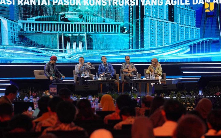 Konferensi rantai pasok di ICE BSD Tangerang 