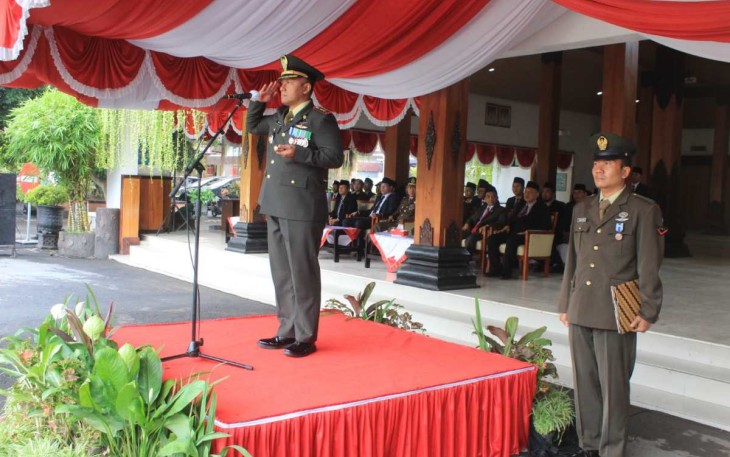 Dandim 0806/Trenggalek Letkol Czi Yudo Aji Susanto
