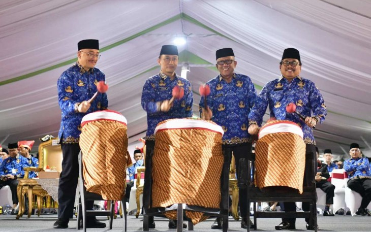 Ketum Korpri Prof Dr Zudan Arif Fakrulloh menutup MTQ Korpri VII di Palangkaraya 