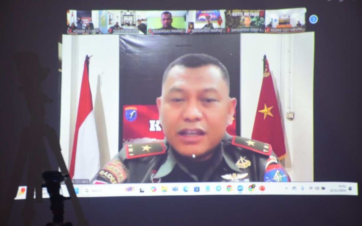 Danrem 121/Abw Brigjen TNI Luqman Arief 