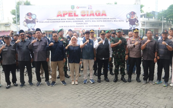 Apel siaga Pilkada 2024 di wilayah Kabupaten Madiun 
