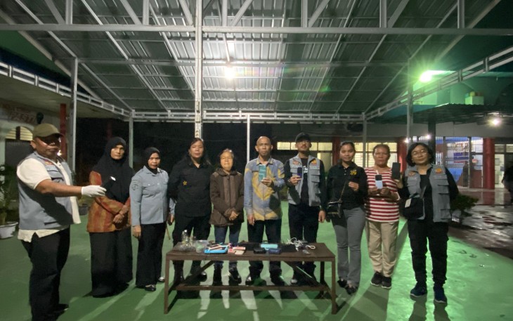 Kemekumham Sumut Melalui Tim Satops Patnal ke Lapas Perempuan Kelas IIA Medan