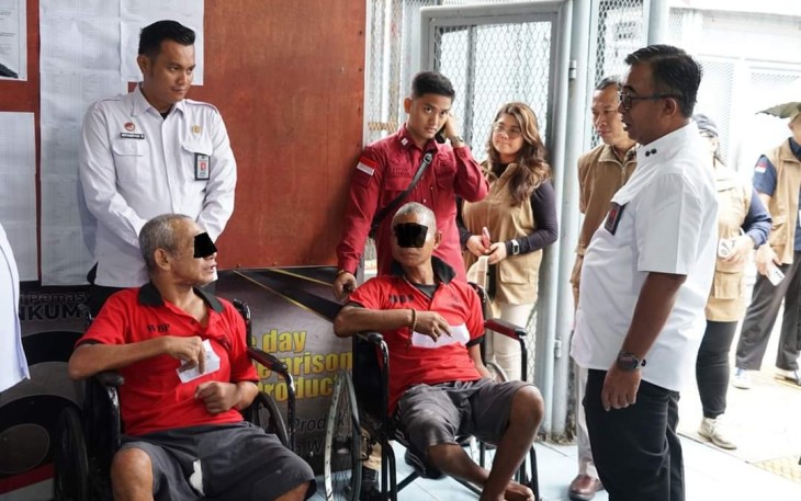 Didampingi Kadivpas Kemenkumham Sumut Agung Krisna Kunjungi Lapas dan Rutan Pastikan Pemenuhan HAM Warga Binaan