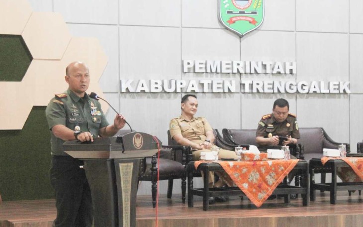 Dandim 0806/Trenggalek Letkol Czi Yudo Aji Susanto