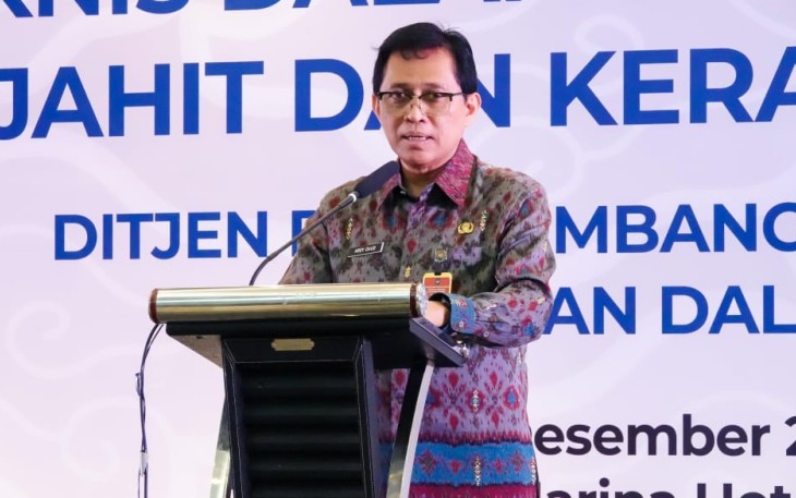 Dirjen Bangda Kemendagri Restuardy Daud 