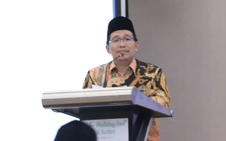 Direktur Pemberdayaan Zakat dan Wakaf Kemenag Waryono Abdul Ghofur 
