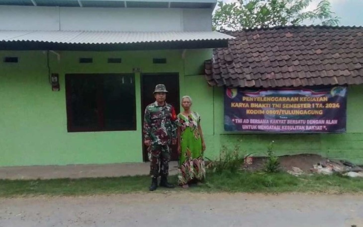 Karbak TNI Semester I tahun 2024 Kodim Tulungagung