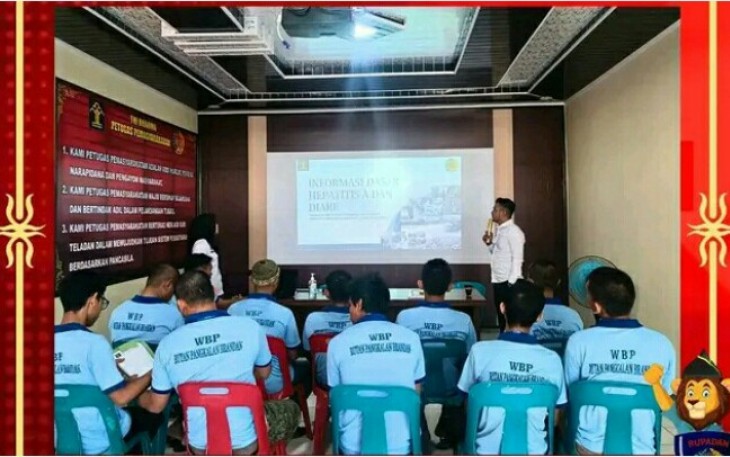 Rutan Kelas IIB Pangkalan Brandan Laksanakan Kegiatan pelatihan.