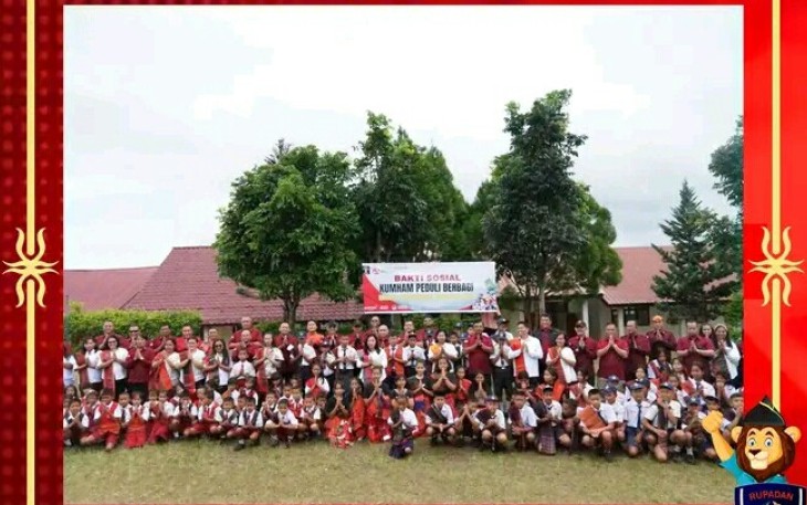Bakti Sosial Dalam Rangka Peringatan Hari Pengayoman ke-79 Rutan Kelas IIB Pangkalan Brandan bersama Kanwil Kumham Sumut.