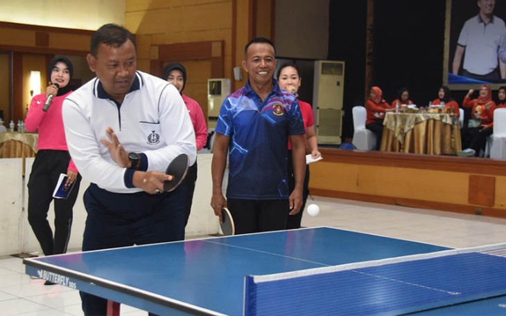 Lomba Tenis Meja Antar Satker