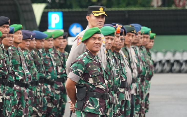 Danrem 081/DSJ Ikuti Apel Gabungan Gartap III