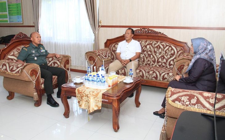 Dandim 0806 dan PN Trenggalek Pererat Hubungan Sinergis