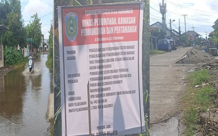 Pembenahan drainase di lokasi BTN Pabean Kencana (RSS)