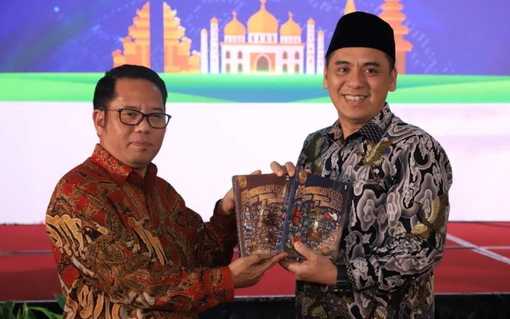 Peluncuran buku ini dilangsungkan bersamaan Rapat Koordinasi Direktorat Penerangan Agama Islam (Penais) Kemenag di Jakarta, Rabu (28/2/2024).