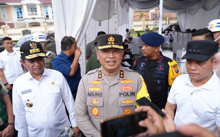 Kapolda Sumut, Irjen Pol Agung Setya Imam Effendi, mengatakan situasi kamtimbas pada pemungutan suara Pemilu 2024 di Sumatera Utara berjalan aman dan kondusif