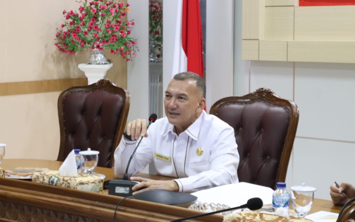 Pemerintah Daerah Kabupaten Natuna, menggelar acara Focus Group Discussion Review kinerja tahunan Percepatan Penurunan Stunting Kabupaten Natuna Tahun 2023