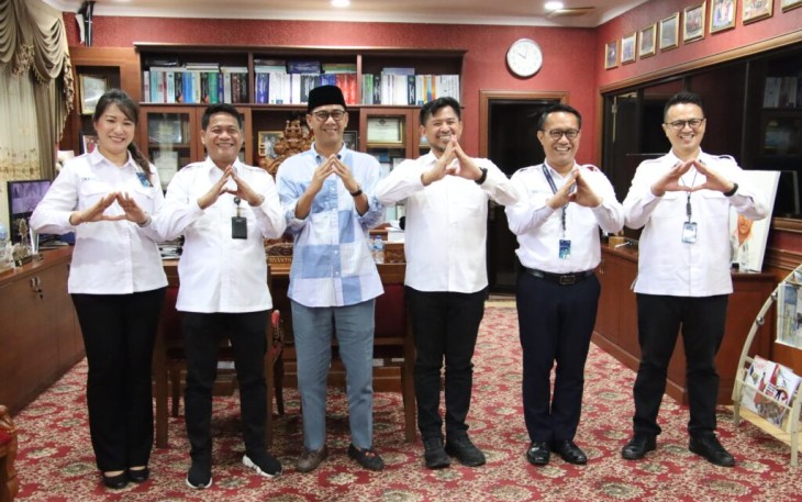 Nuryanto bersama Ahmad Surya Terima Audensi BTN Batam