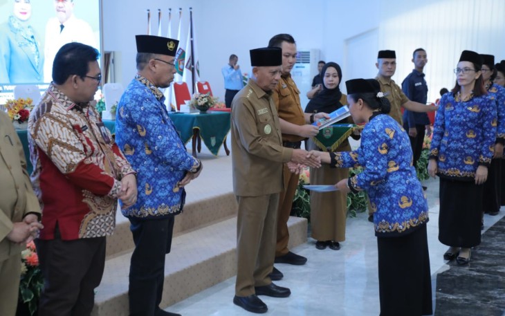 Bupati Ambil Sumpah/Janji dan Pelantikan PPPK di Lingkungan Pemerintah Kabupaten Asahan