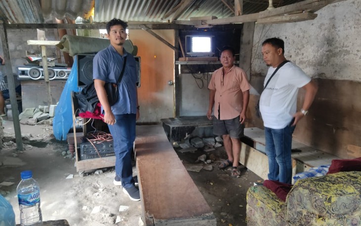 Polsek Patumbak saat Grebek Beberapa Lokasi yang Diduga Tempat Permainan Judi