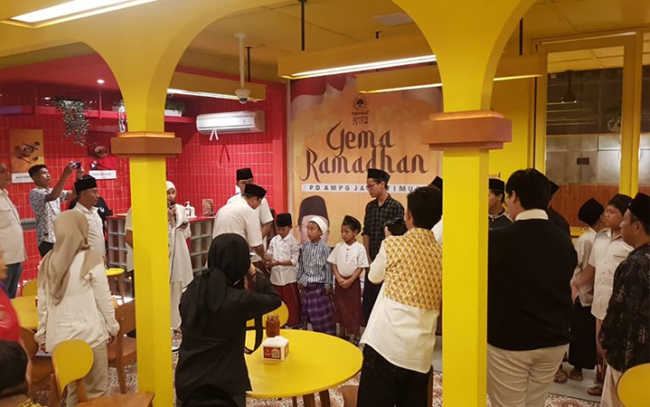 AMPG Jatim Tasyakuran Dengan Anak Yatim