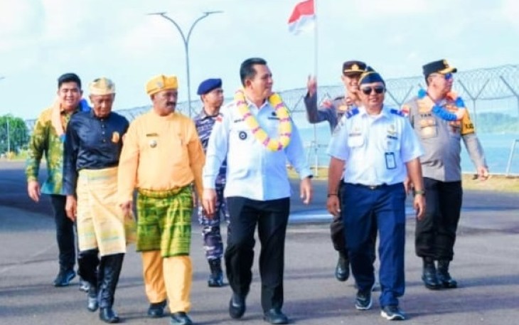 Gubernur Kepri dan Forkopimda saat Kunjungi Masyarakat Tambelan