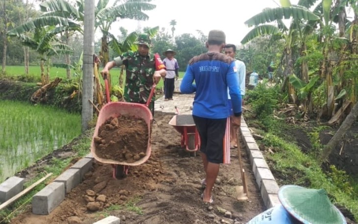 Babinsa Berharap Kesejahteraan Masyarakat Meningkat