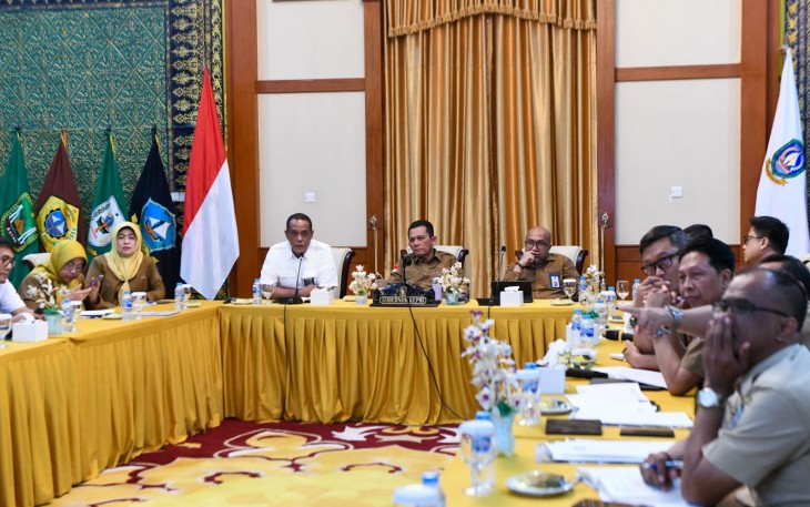 rapat bersama Kepala Balai Prasarana Permukiman Wilayah (BPPW) Kepri