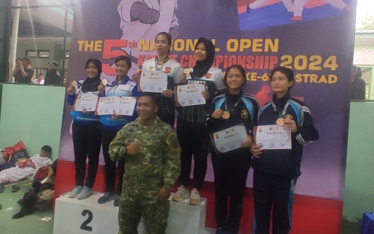 Kodam XVI/Pattimura panen medali Emas pada ajang piala Panglima Divisi Infanteri (Pangdivif) 2 Kostrad "The 5Th National Open Karate Championship 2024", yang digelar selama 2 hari, dari 24 s.d 25 Februari 2024 di GOR Vira Cakti Yudha Madivif 2 Kostrad, Singosari, Kabupaten Malang