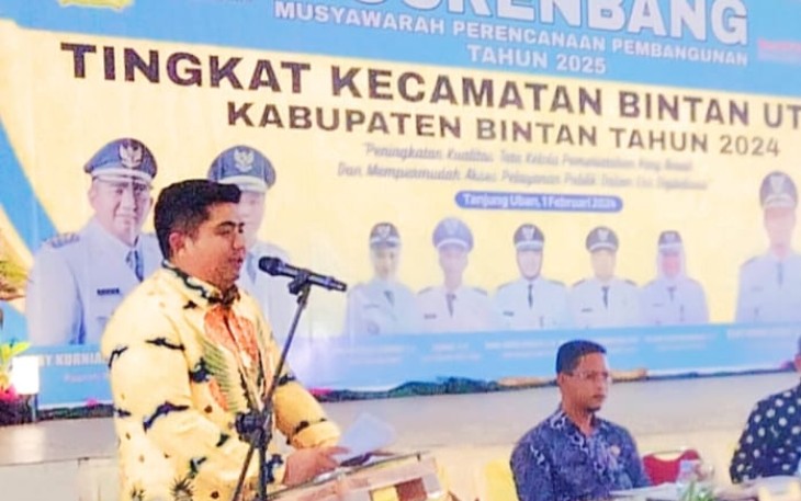 Bupati Bintan Roby Kurniawan 