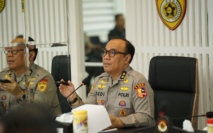 As-SDM Polri Irjen Dedi Prasetyo