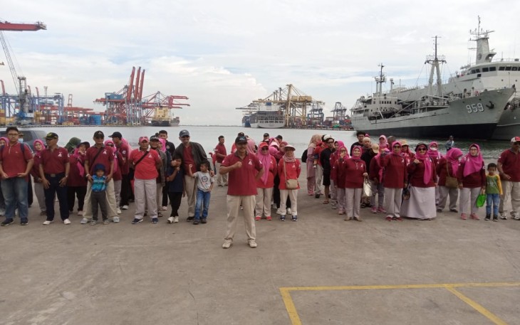 Jalin Silaturahmi Paguyuban Ex Tamtama Remaja TNI AL 80/W