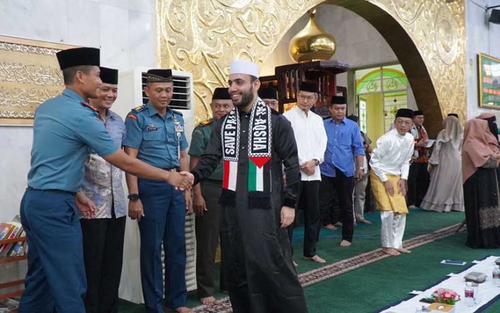 Danron Udara 600 saat Hadiri Peringatan Isra' Mi'raj Tingkat Kota Tanjungpinang
