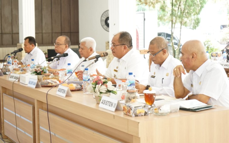 Bupati Asahan Buka Rakorpem Bulan Januari Tahun 2024