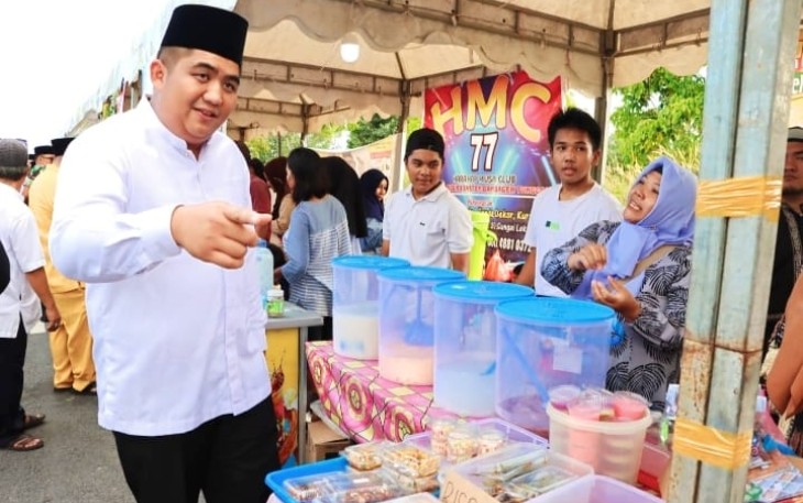 Pemerintah Kabupaten Bintan Buka Pasar Kampung Ramadan Bintan Timur 