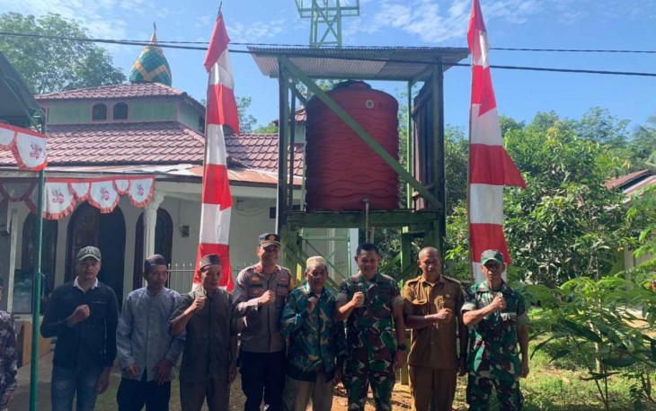 TNI AD Manunggal Air Bersih di Wilayah Kodim 1001