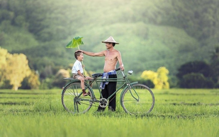 illustrasi foto kebersamaan seorang ayah bersama anaknya (foto: pixelbay)