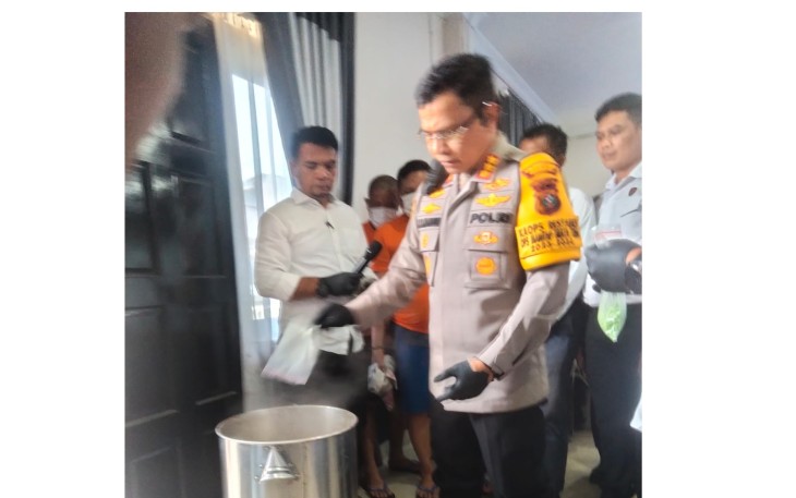 Polrestabes Medan Musnahkan Inex Sebanyak 14.000 